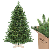 Salcar 180/210cmArtificial Christmas tree, noble fir, with 450/650 LEDs and 1150/1486 PE branches and 472/728 PVC branches